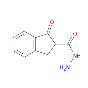 1H-Indene-2-carboxylicacid, 2,3-dihydro-1-oxo-, hydrazide