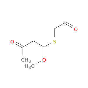Acetaldehyde, [(1-methoxy-3-oxobutyl)thio]-