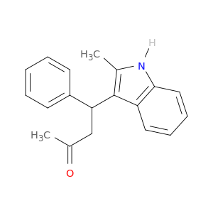2-Butanone, 4-(2-methyl-1H-indol-3-yl)-4-phenyl-