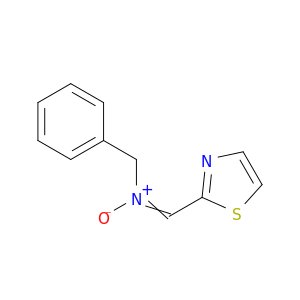 Benzenemethanamine, N-(2-thiazolylmethylene)-, N-oxide