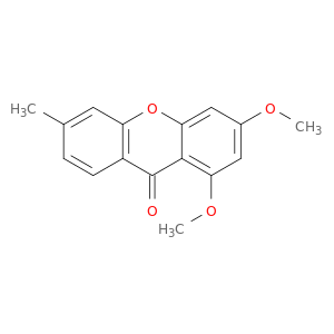 9H-Xanthen-9-one, 1,3-dimethoxy-6-methyl-