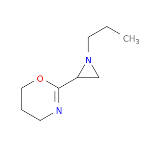 4H-1,3-Oxazine, 5,6-dihydro-2-(1-propyl-2-aziridinyl)-