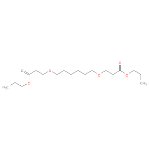 Propanoic acid, 3,3'-[1,6-hexanediylbis(oxy)]bis-, dipropyl ester