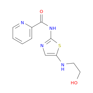 2-Pyridinecarboxamide, N-[5-[(2-hydroxyethyl)amino]-2-thiazolyl]-