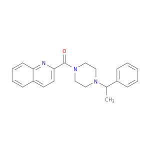 Methanone, [4-(1-phenylethyl)-1-piperazinyl]-2-quinolinyl-