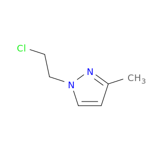 1-(2-氯乙基)-3-甲基-1H-吡唑