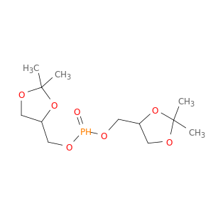 Phosphonic acid, bis[(2,2-dimethyl-1,3-dioxolan-4-yl)methyl] ester