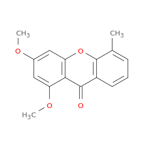 9H-Xanthen-9-one, 1,3-dimethoxy-5-methyl-