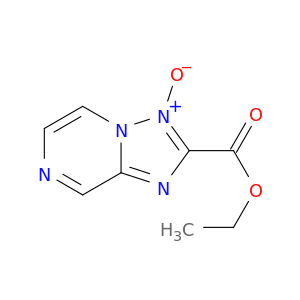 [1,2,4]Triazolo[1,5-a]pyrazine-2-carboxylic acid, ethyl ester, 3-oxide