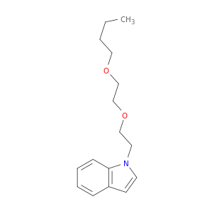 1H-Indole, 1-[2-(2-butoxyethoxy)ethyl]-