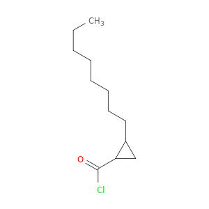 Cyclopropanecarbonyl chloride, 2-octyl-
