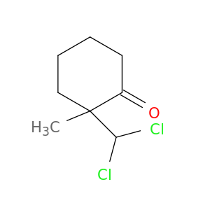 Cyclohexanone, 2-(dichloromethyl)-2-methyl-