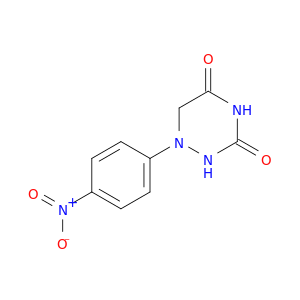 1,2,4-Triazine-3,5(2H,4H)-dione, dihydro-1-(4-nitrophenyl)-