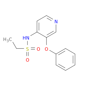 Ethanesulfonamide, N-(3-phenoxy-4-pyridinyl)-