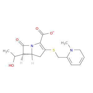 (5R,6S)-6-(1-hydroxyethyl)-3-[(1-methylpyridin-6-yl)methylsulfanyl]-7-oxo-1-azabicyclo[3.2.0]hept-2-ene-2-carboxylate