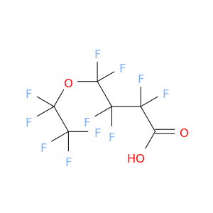 Butanoic acid, 2,2,3,3,4,4-hexafluoro-4-(1,1,2,2,2-pentafluoroethoxy)-