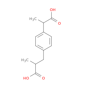 3-(4-(1-羧乙基)苯基)-2-甲基丙酸