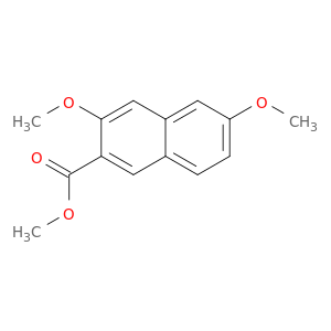 2-Naphthalenecarboxylic acid, 3,6-dimethoxy-, methyl ester