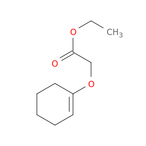 Acetic acid, (1-cyclohexen-1-yloxy)-, ethyl ester
