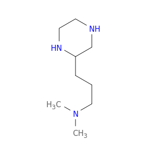 N,N-DIMETHYL-3-PIPERAZIN-2-YLPROPAN-1-AMINE