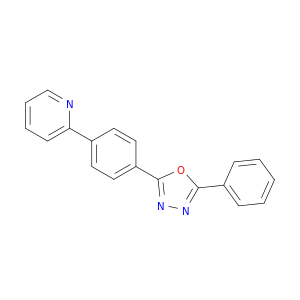 Pyridine, 2-[4-(5-phenyl-1,3,4-oxadiazol-2-yl)phenyl]-