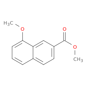 2-Naphthalenecarboxylic acid, 8-methoxy-, methyl ester