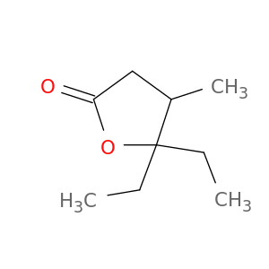 2(3H)-Furanone, 5,5-diethyldihydro-4-methyl-