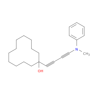 Cyclododecanol, 1-[4-(methylphenylamino)-1,3-butadiynyl]-