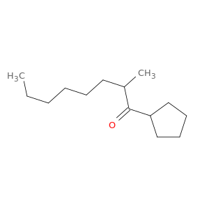 1-Octanone, 1-cyclopentyl-2-methyl-