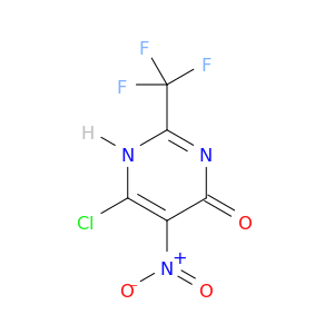 4(1H)-Pyrimidinone, 6-chloro-5-nitro-2-(trifluoromethyl)-