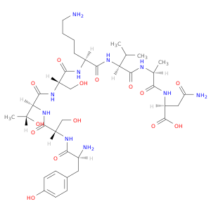 L-Asparagine, L-tyrosyl-L-seryl-L-threonyl-L-seryl-L-lysyl-L-valyl-L-alanyl-