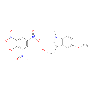 2,4,6-trinitrophenol- 2-(5-methoxy-1h-indol-3-yl)ethanol(1:1)