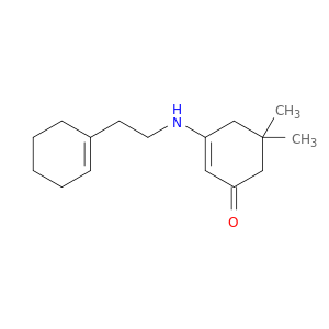 2-Cyclohexen-1-one, 3-[[2-(1-cyclohexen-1-yl)ethyl]amino]-5,5-dimethyl-