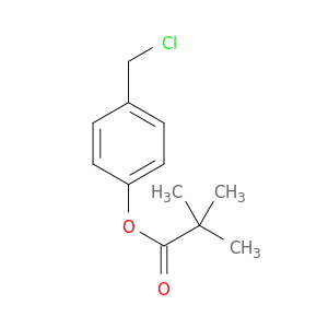 Propanoic acid, 2,2-dimethyl-, 4-(chloromethyl)phenyl ester
