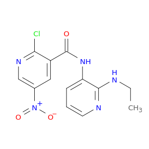 2-氯-N-[2-(乙基氨基)-3-吡啶基]-5-硝基-3-吡啶甲酰胺