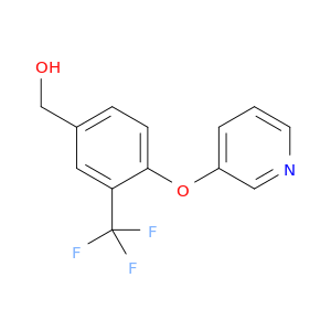 Benzenemethanol, 4-(3-pyridinyloxy)-3-(trifluoromethyl)-