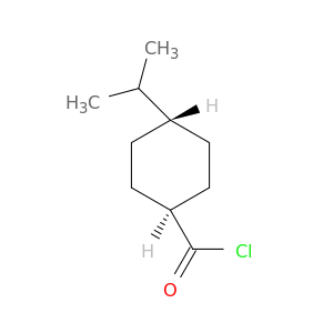 Cyclohexanecarbonyl chloride, 4-(1-methylethyl)-, trans-