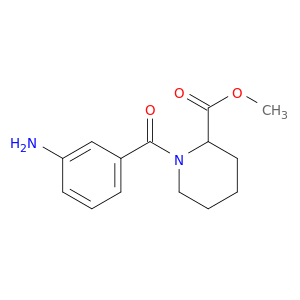 Methyl 1-(3-Aminobenzoyl)piperidine-2-carboxylate