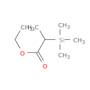 Propanoic acid,2-(trimethylsilyl)-, ethyl ester