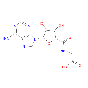 N-[1-(6-氨基-9H-嘌呤-9-基-9-基)-1-脱氧-β-D-RibofuranuRONOYL]甘氨酸
