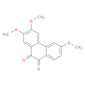 9,10-Phenanthrenedione, 2,3,6-trimethoxy-