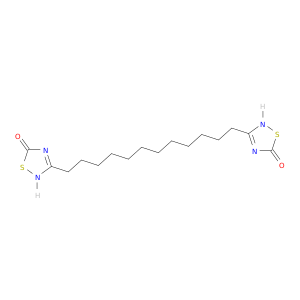 1,2,4-Thiadiazol-5(2H)-one, 3,3'-(1,12-dodecanediyl)bis-