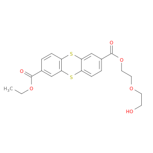 2,7-Thianthrenedicarboxylic acid, ethyl 2-(2-hydroxyethoxy)ethyl ester