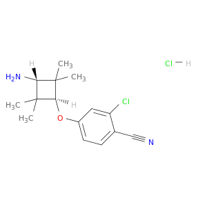 4-[(反式-3-氨基-2,2,4,4-四甲基环丁基)氧基]-2-氯苯甲腈盐酸盐