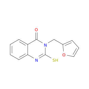 3-(呋喃-2-基甲基)-2-硫烷基-3,4-二氢喹唑啉-4-酮