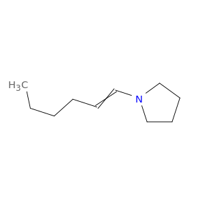 Pyrrolidine, 1-(1-hexenyl)-