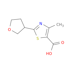 4-methyl-2-(oxolan-3-yl)-1,3-thiazole-5-carboxylic acid