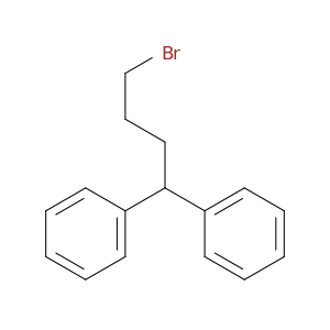 Benzene, 1,1'-(4-bromobutylidene)bis-