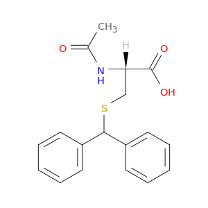 L-Cysteine, N-acetyl-S-(diphenylmethyl)-