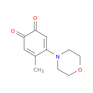3,5-Cyclohexadiene-1,2-dione, 4-methyl-5-(4-morpholinyl)-